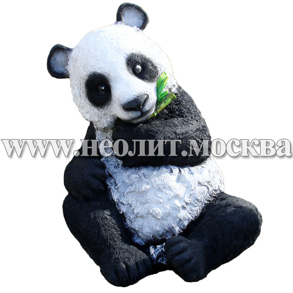 фигура панда, панда из бетона, садовые фигуры из бетона, фигура панда для дачи, декоративная фигура из бетона панда, парковая скульптура панда, фигура панда из бетона фото, бетонная панда цена, бетонные фигуры на заказ, купить фигуру панда из бетона, объемная парковая фигура панда