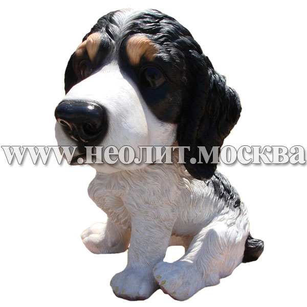 бетонная собака, собака из бетона, фигура щенок спаниеля, фигура собака спаниель из бетона, садовые фигуры из бетона, фигура собака спаниель для дачи, декоративная фигура из бетона собака, фигура собака для декора из бетона, парковые скульптуры из бетона, фигура собака из бетона фото, бетонная фигура собака цена, купить фигуру собаки из бетона, объемная парковая фигура собака