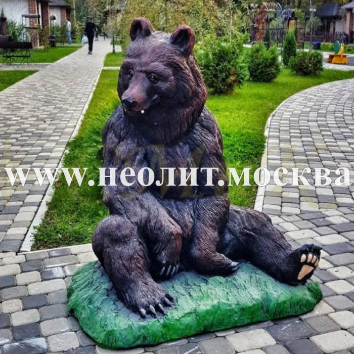 скульптура медведь, фигура из бетона медведи, садовые фигуры из бетона, декоративная фигура из бетона медведь, фигура из бетона медведь для кафе, парковые скульптуры из бетона, фигура медведь из бетона фото, бетонная фигура медведь цена, бетонные фигуры на заказ, купить фигуру из бетона медведь, объемная парковая фигура медведь