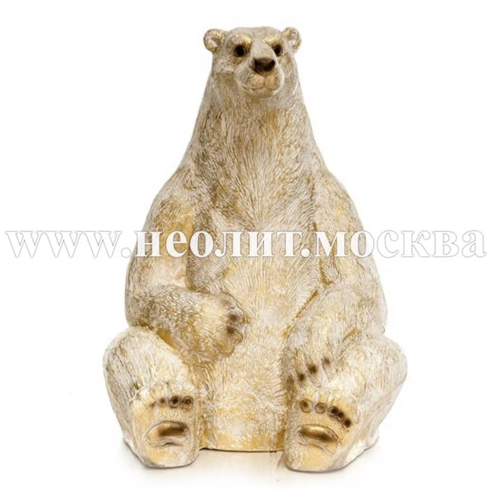 новинка 2021, фигура медведь, интерьерная фигура медведь, декоративная фигура медведь, садовая фигура медведь, купить фигуру медведя, фигура медведь фото, фигура медведь цена, медведь золотой