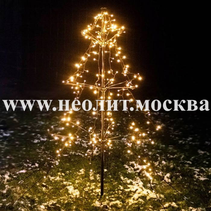 светящееся дерево елка полигональная 200 см, светящаяся елка конус, светящееся дерево, уличное светящееся дерево, светящееся дерево от сети, световое дерево, светодиодное дерево, купить светодиодное дерево, светящееся дерево фото, светодиодное дерево цена, светящееся дерево 3d, новогоднее дерево